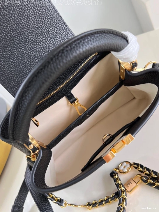 WIS BB-27*18*9CM VUITTON CAPUCINES LOUIS 0725